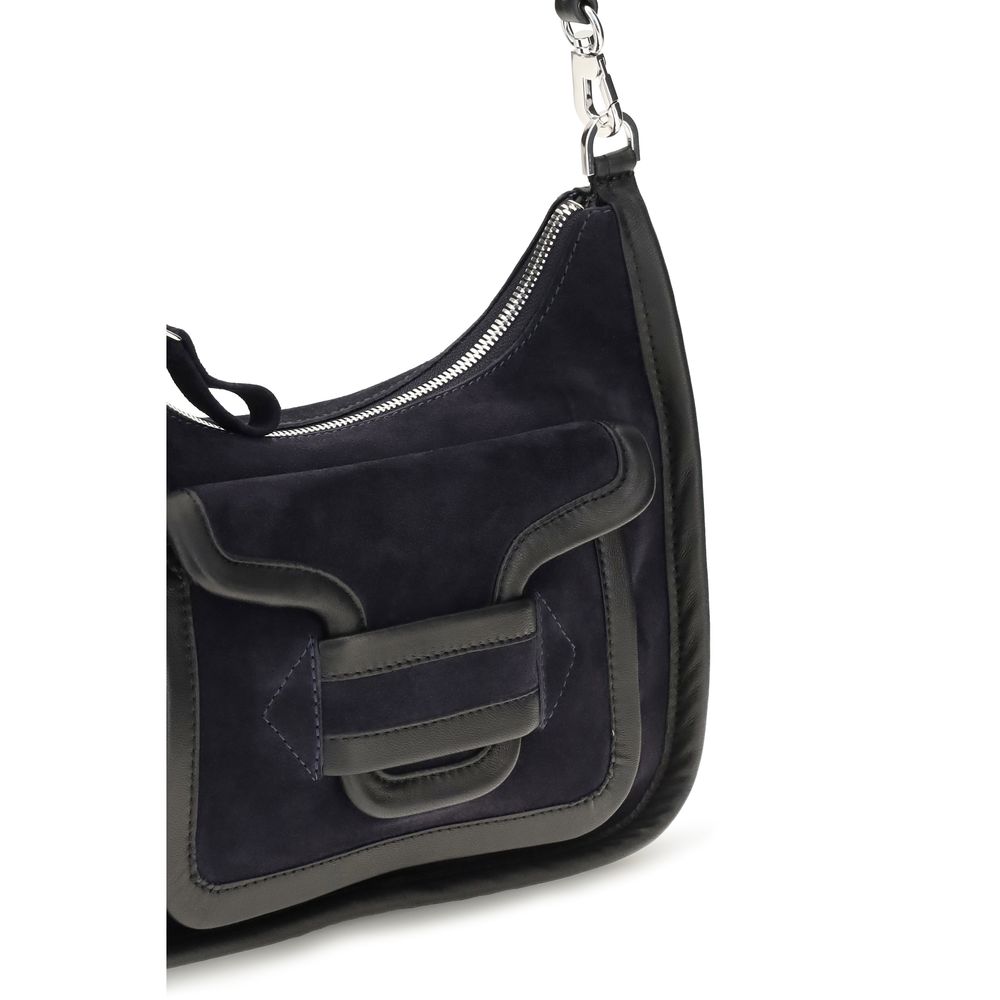 Pierre Hardy Black Leather Shoulder Bag