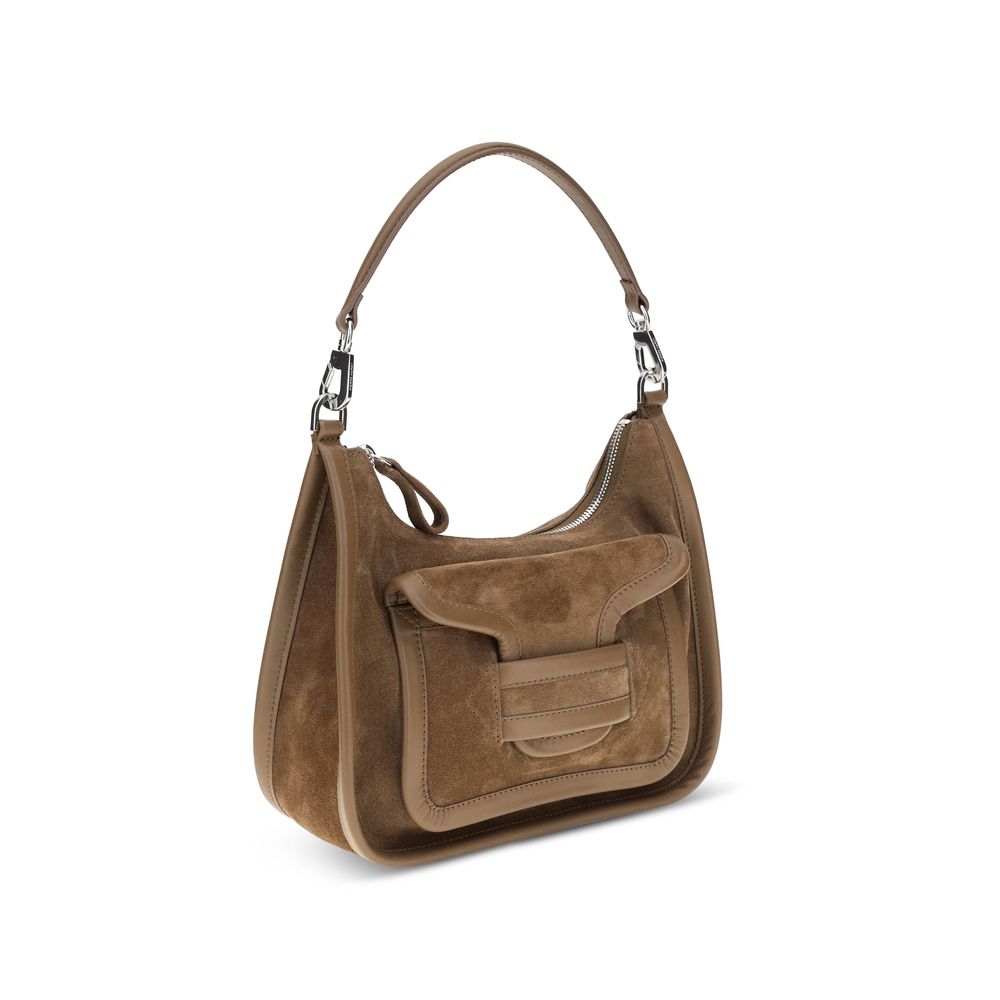 Pierre Hardy Beige Leather Shoulder Bag