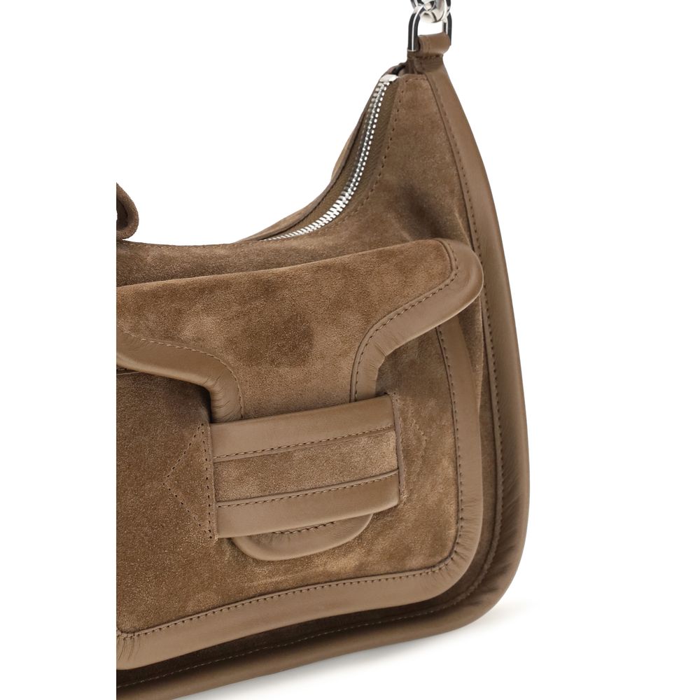Pierre Hardy Beige Leather Shoulder Bag