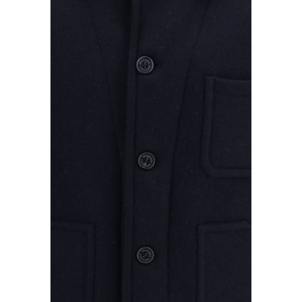 Brooksfield Blue Wool Jacket