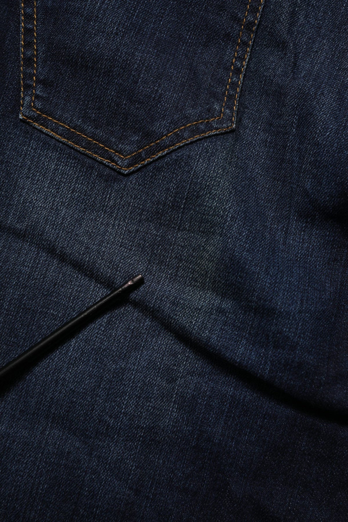 Two women in the world Dark Blue Washed Mid-Waisted Flared Denim Casual Jeans
