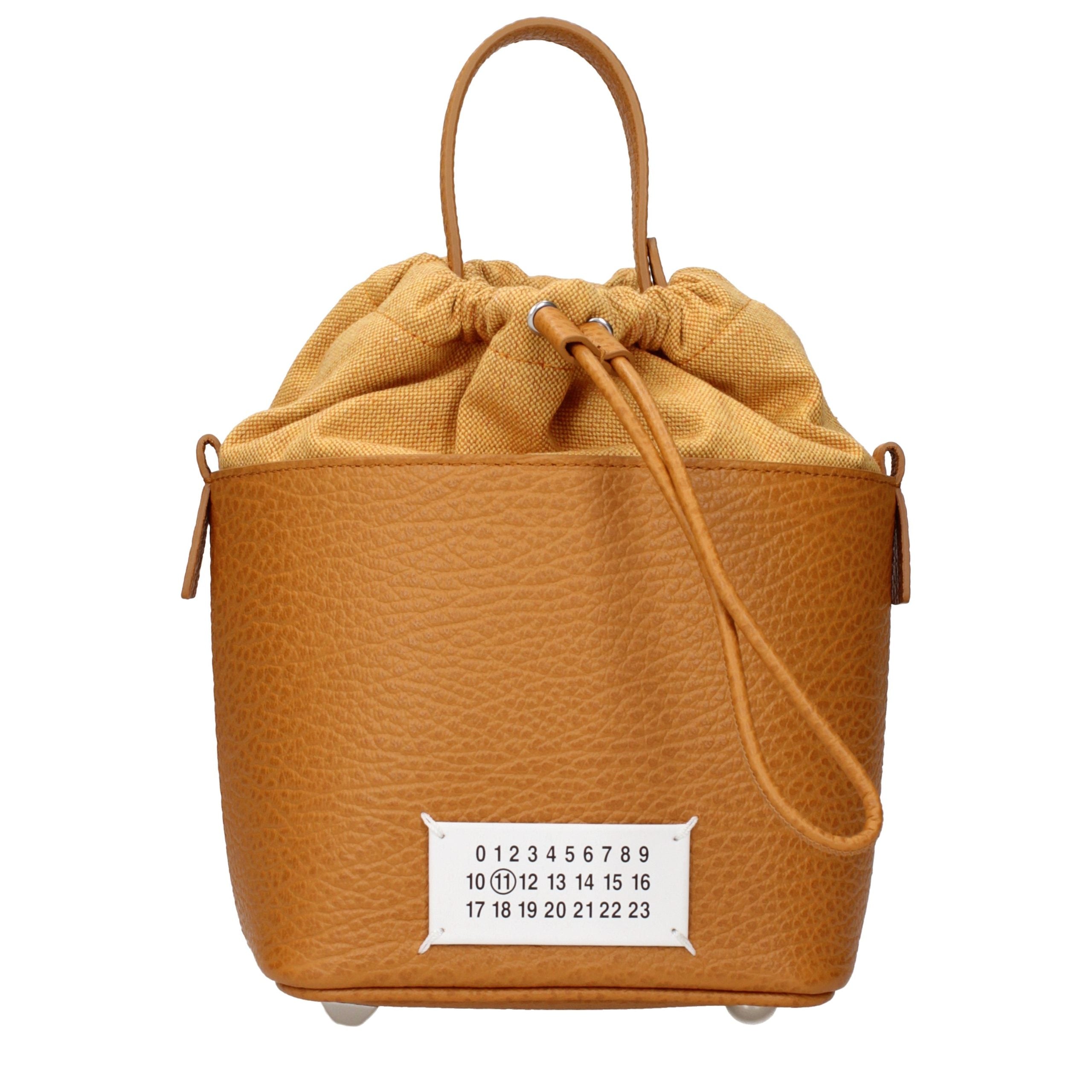 Maison Margiela Brown Leather Handbag