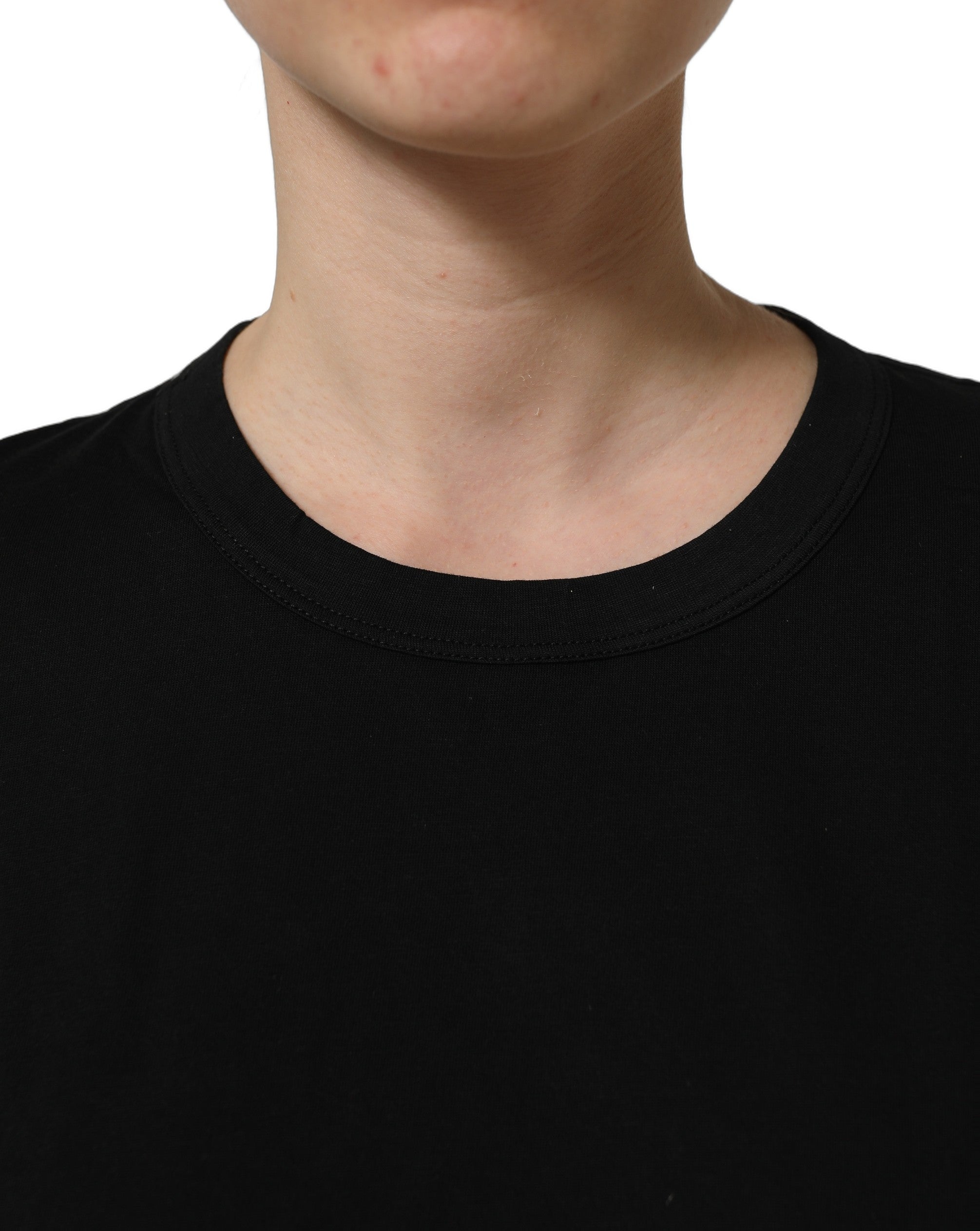 Dolce & Gabbana Dark Gray Cotton Crew Neck Short Sleeves T-shirt