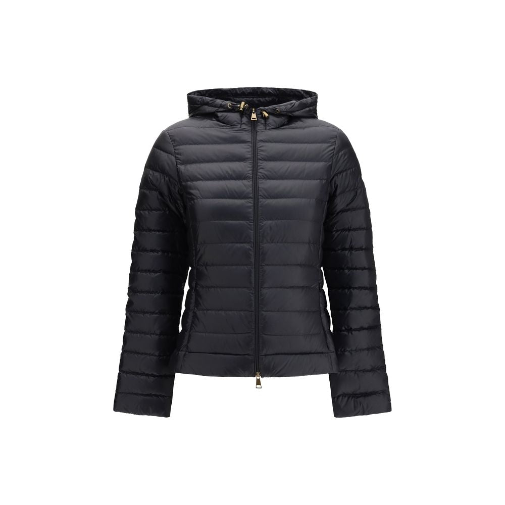 Moncler Black Polyamide Full-Length Jacket