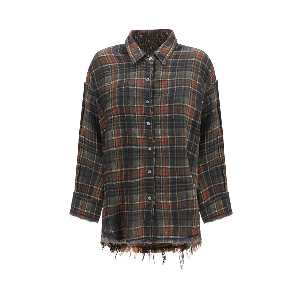 R13 Cotton Pattern Shirt