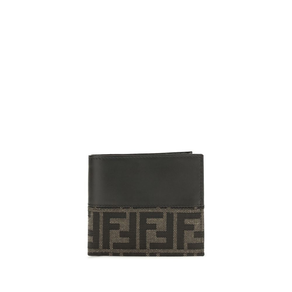 Fendi Brown Leather Wallet