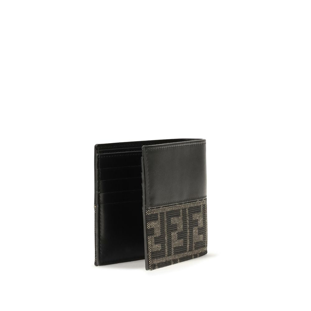 Fendi Brown Leather Wallet
