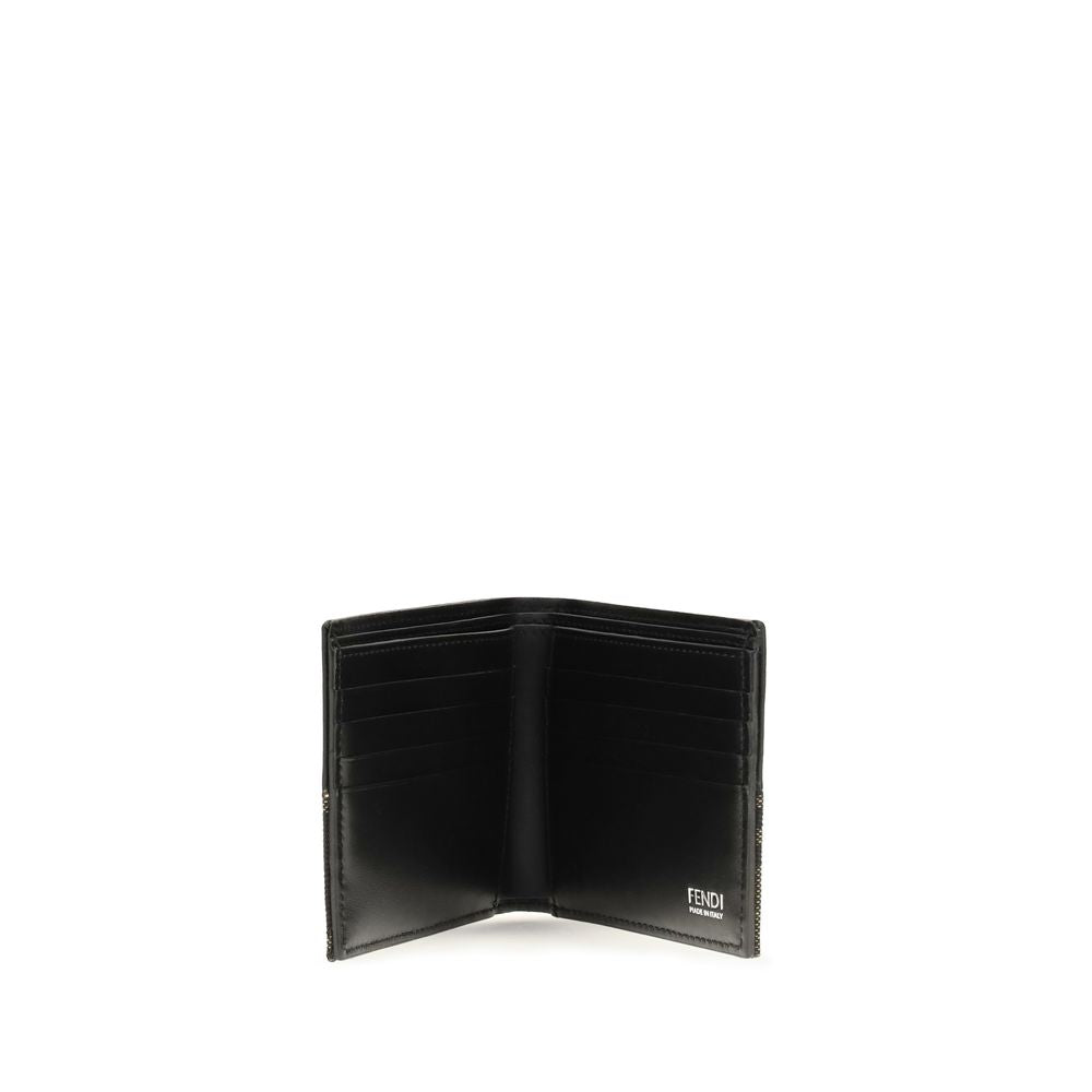 Fendi Brown Leather Wallet