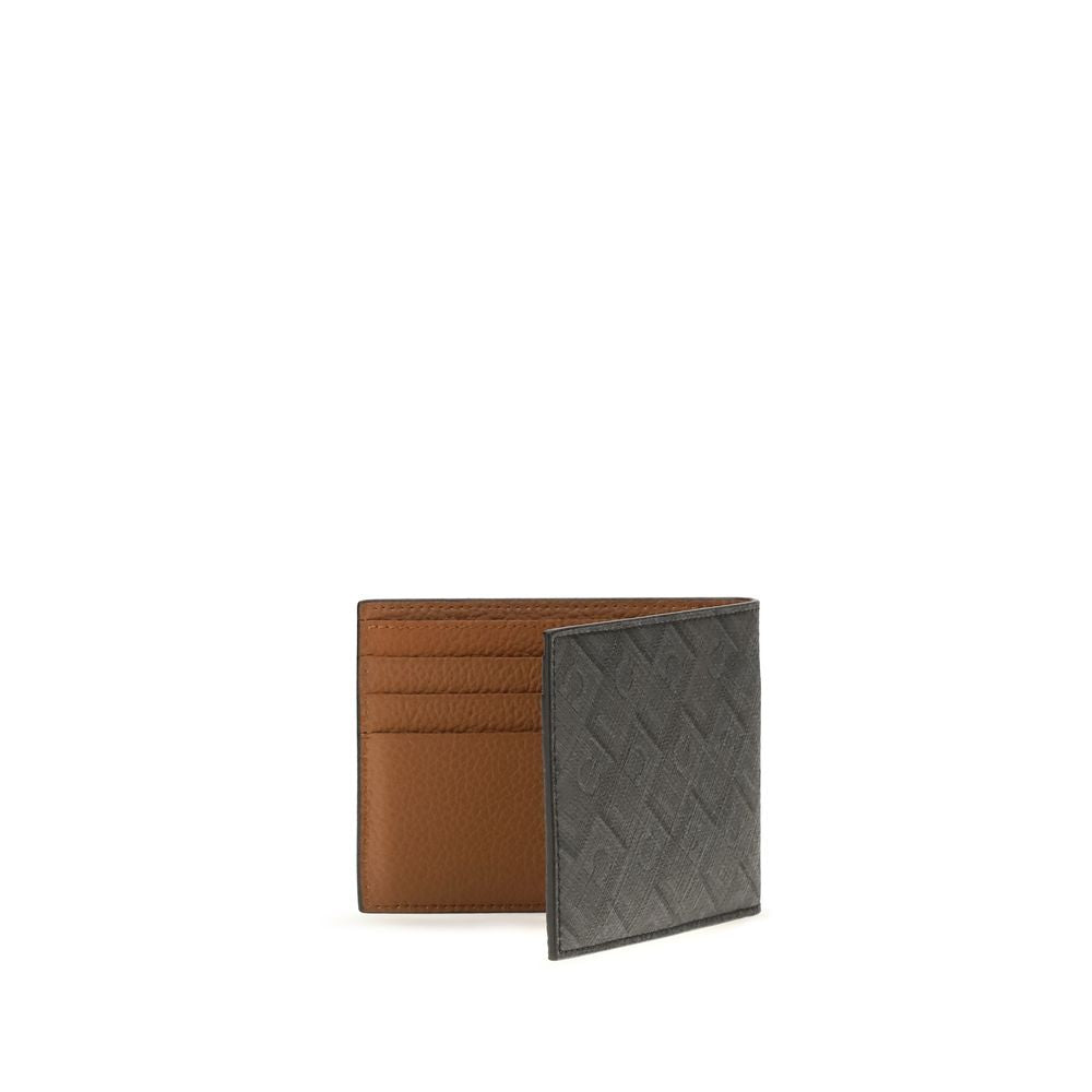Ferragamo Gray Leather Wallet