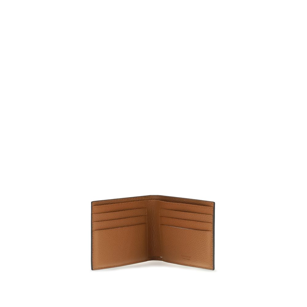 Ferragamo Gray Leather Wallet