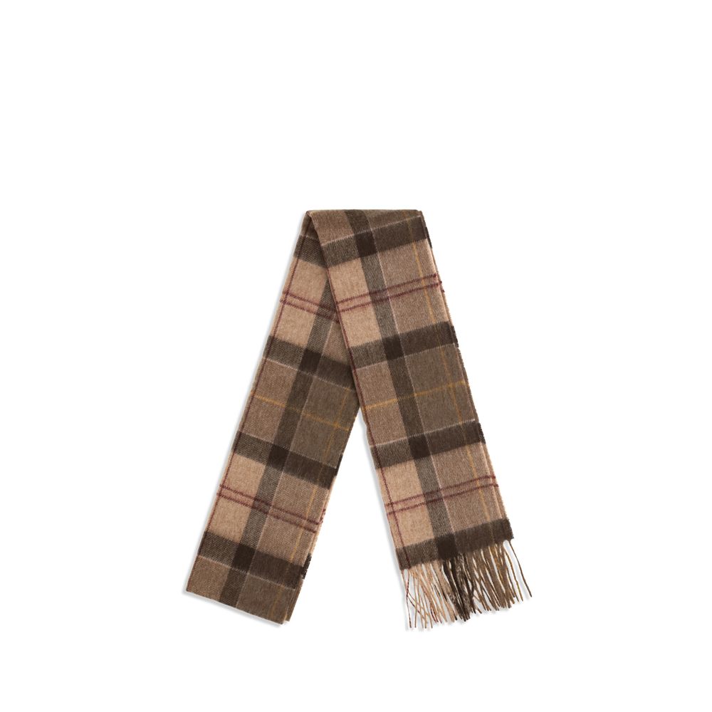 Barbour Beige Wool Scarf