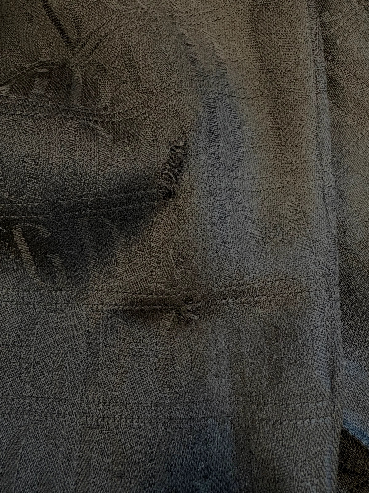 Pre-Owned Dolce & Gabbana Black Wool Jogger Jogging Pants