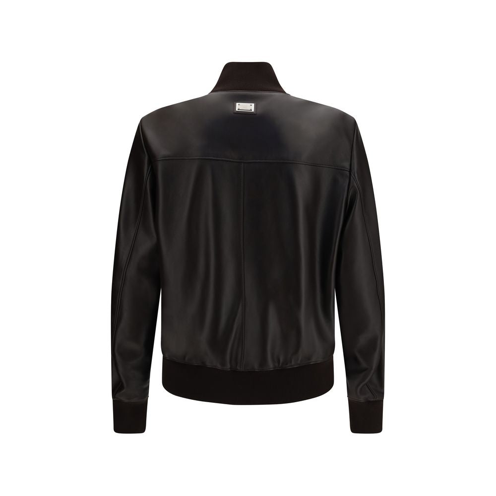 Dolce & Gabbana Brown Bomber
