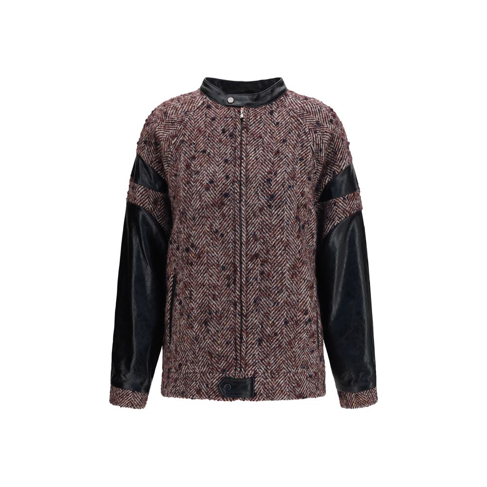 Kristina Ti Multicolor Wool Full-Length Jacket