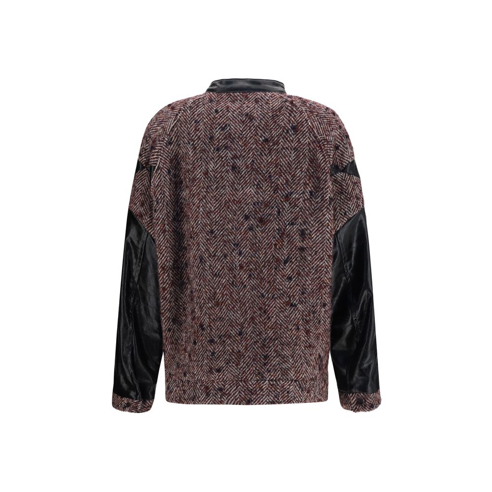 Kristina Ti Multicolor Wool Full-Length Jacket