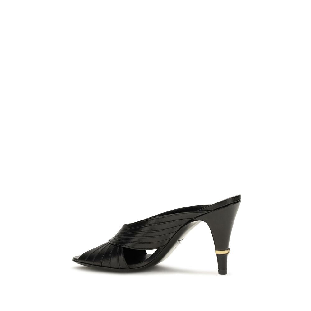 Versace Black Mules