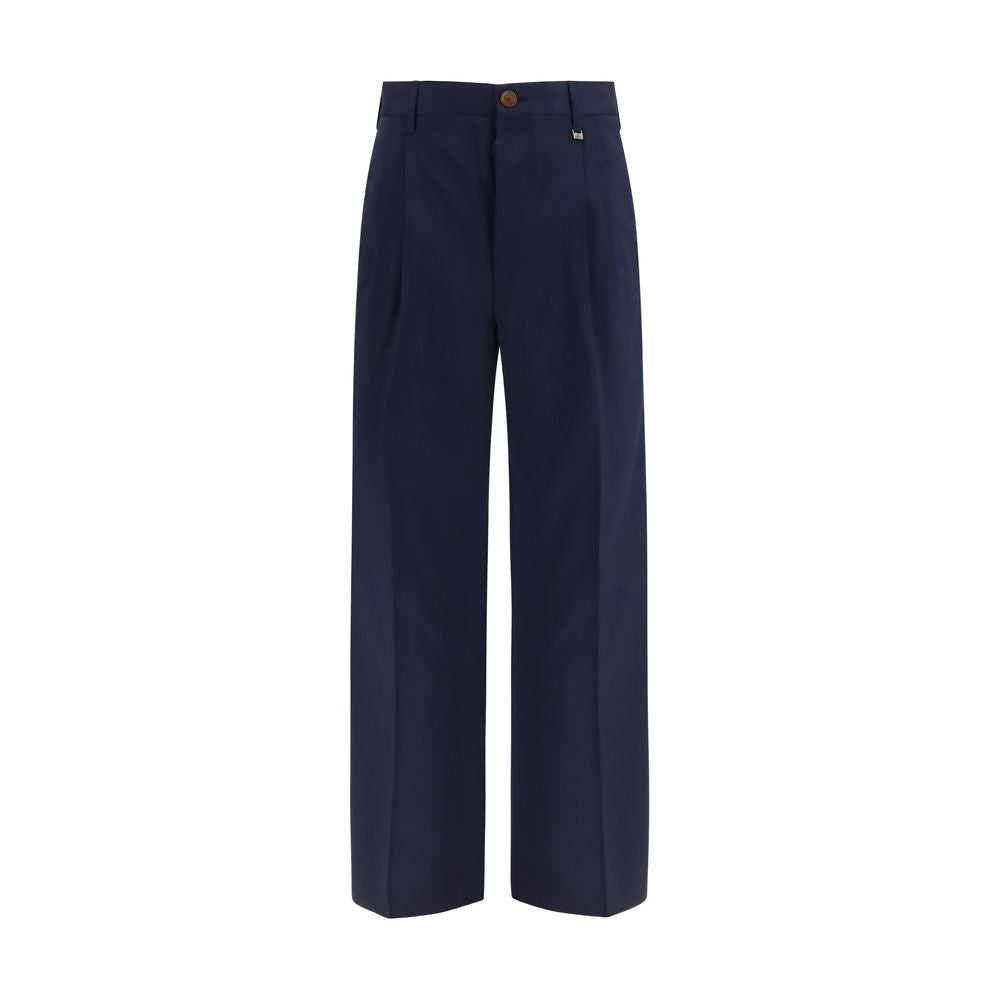 Vivienne Westwood Blue Wool Dress Pants