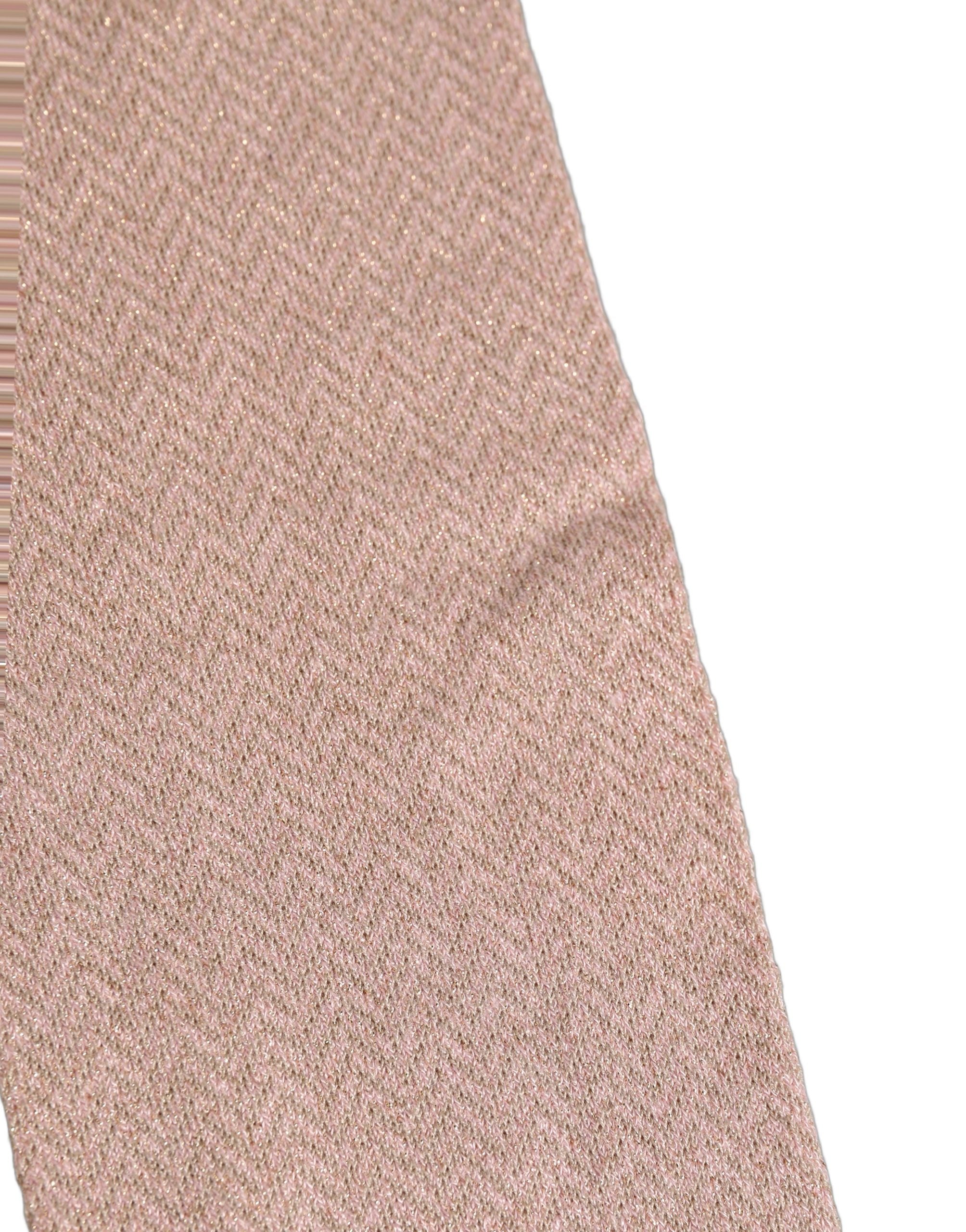 Dolce & Gabbana Light Pink Viscose Over The Calf Accessory Socks