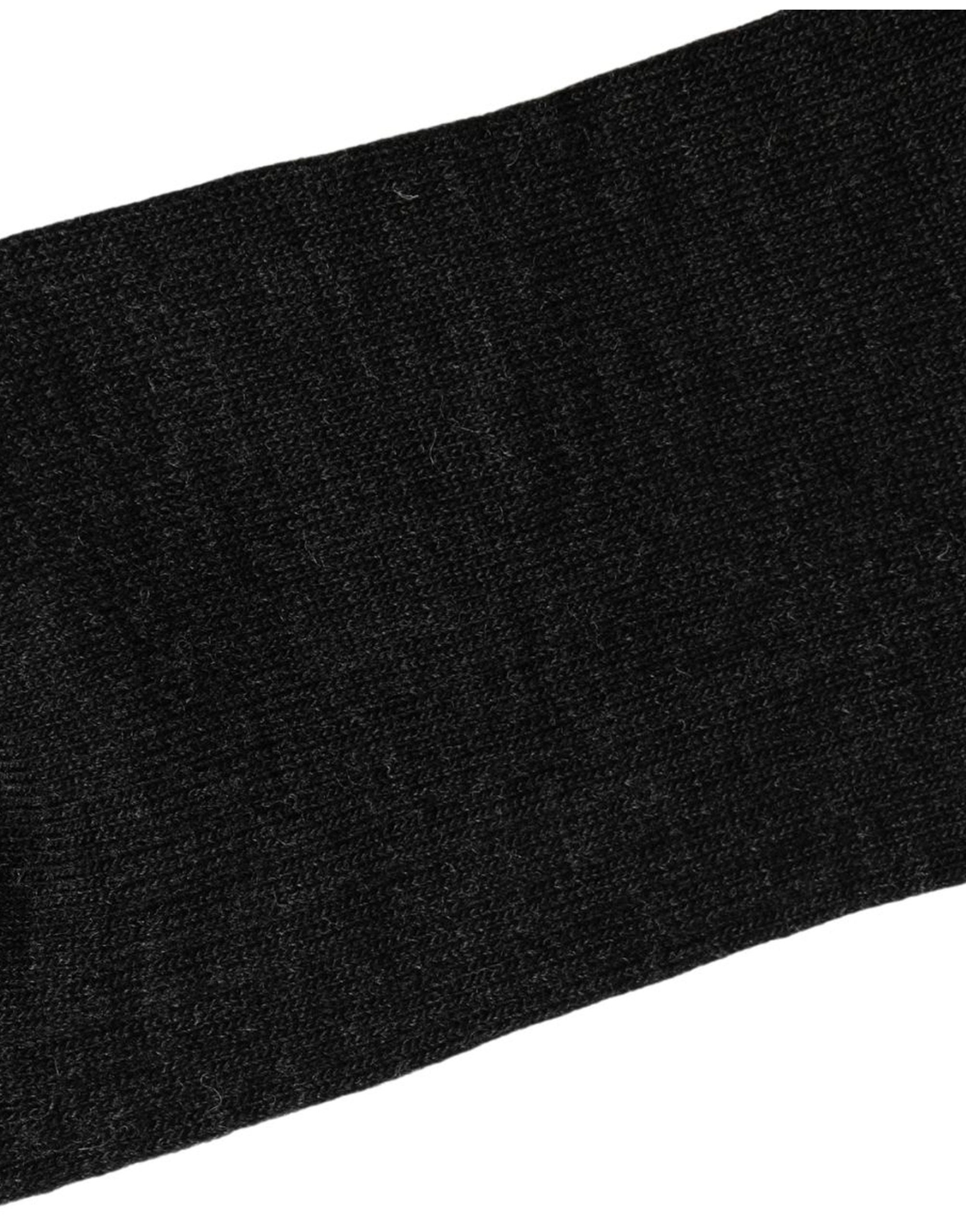 Dolce & Gabbana Dark Gray Sequined Wool Knee High Accessory Socks