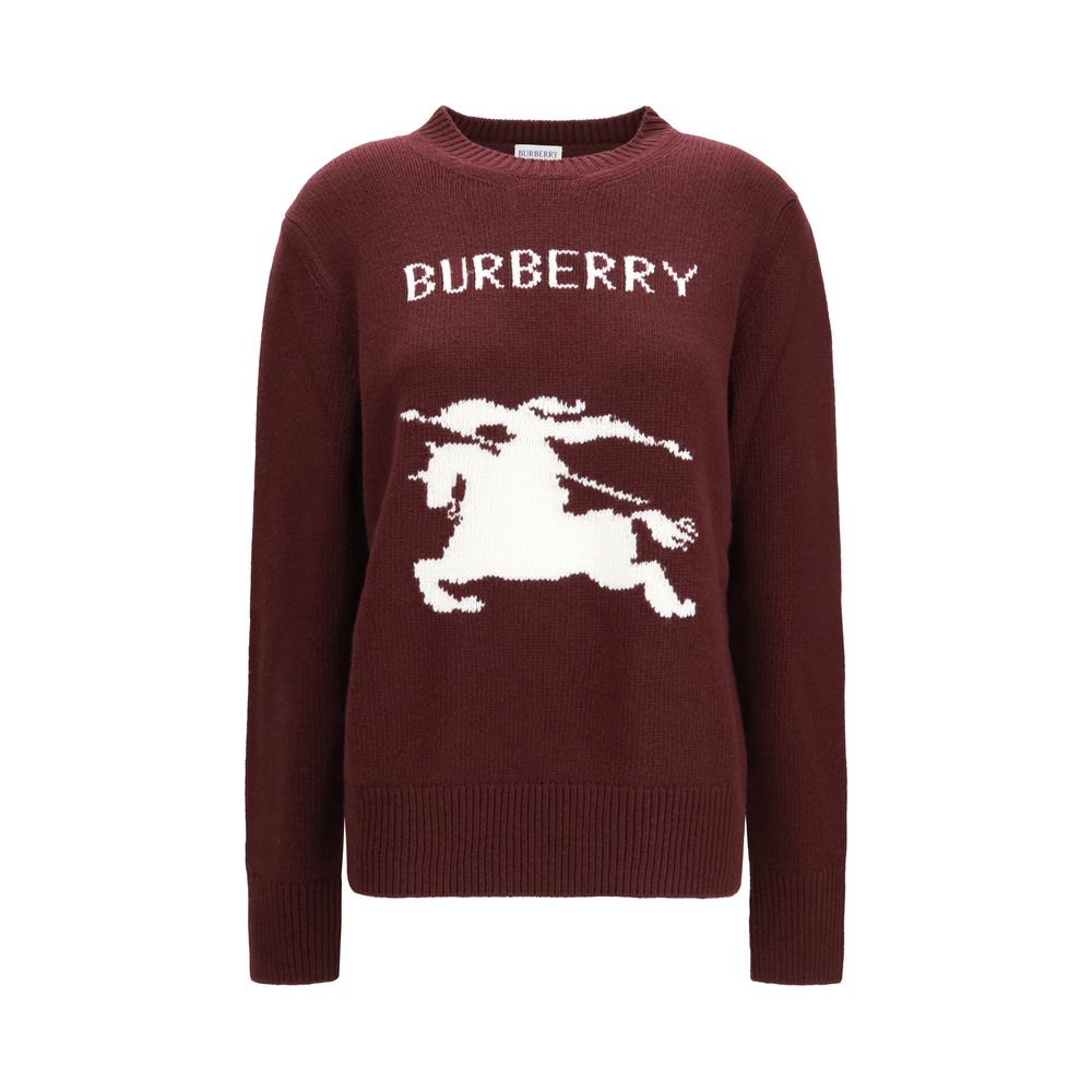 Burberry Bordeaux Wool Sweatshirt