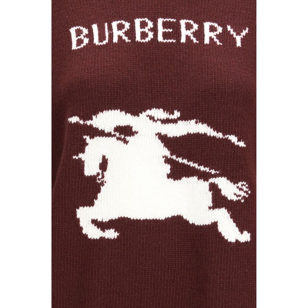 Burberry Bordeaux Wool Sweatshirt