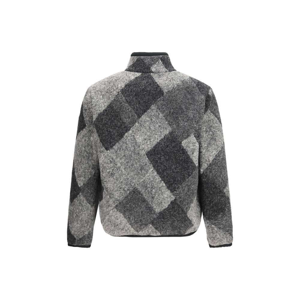 Moncler Gray Wool Sweatshirt