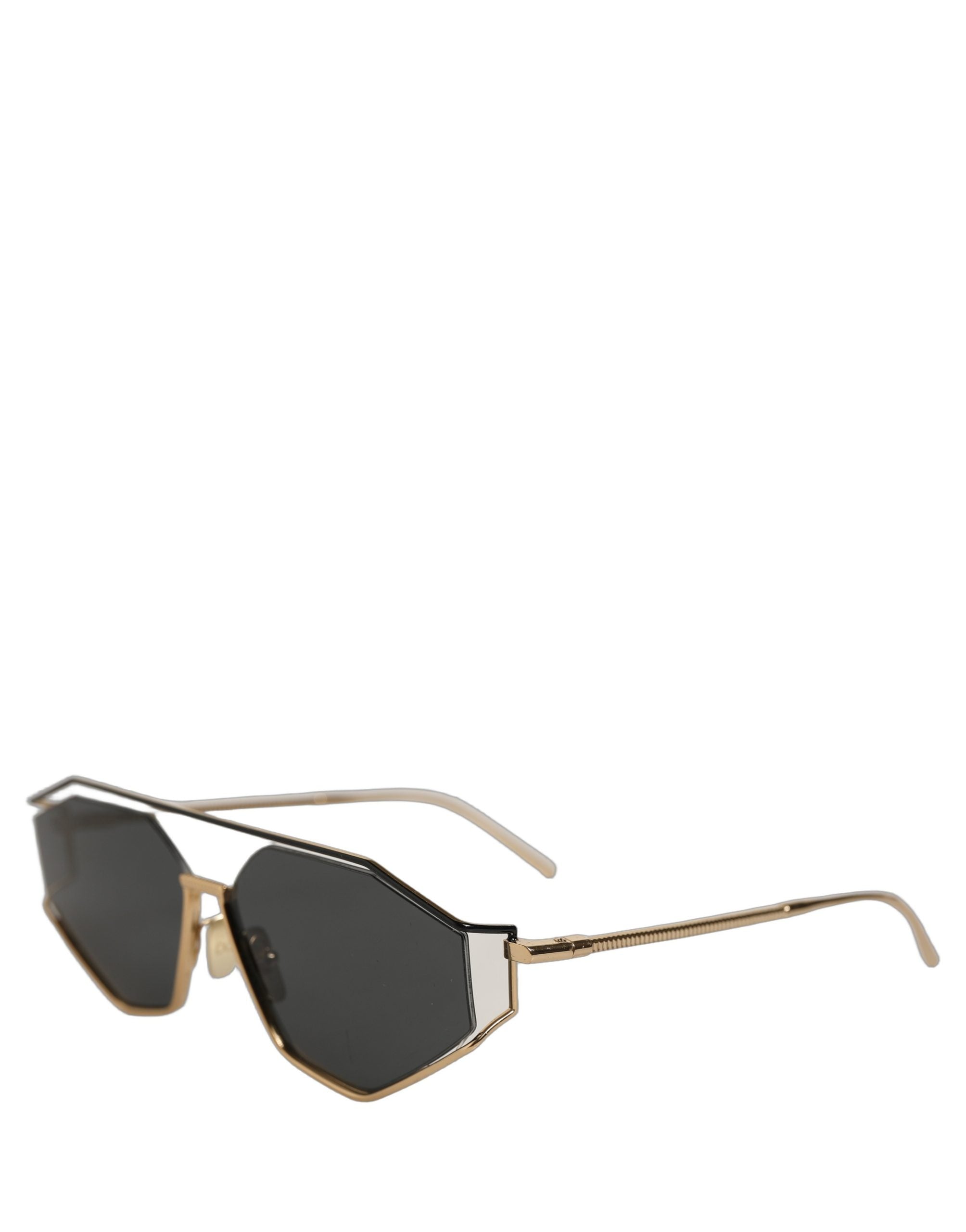 Dolce & Gabbana Gold DG2265 Sartoriale Metal Frame Eyewear Sunglasses