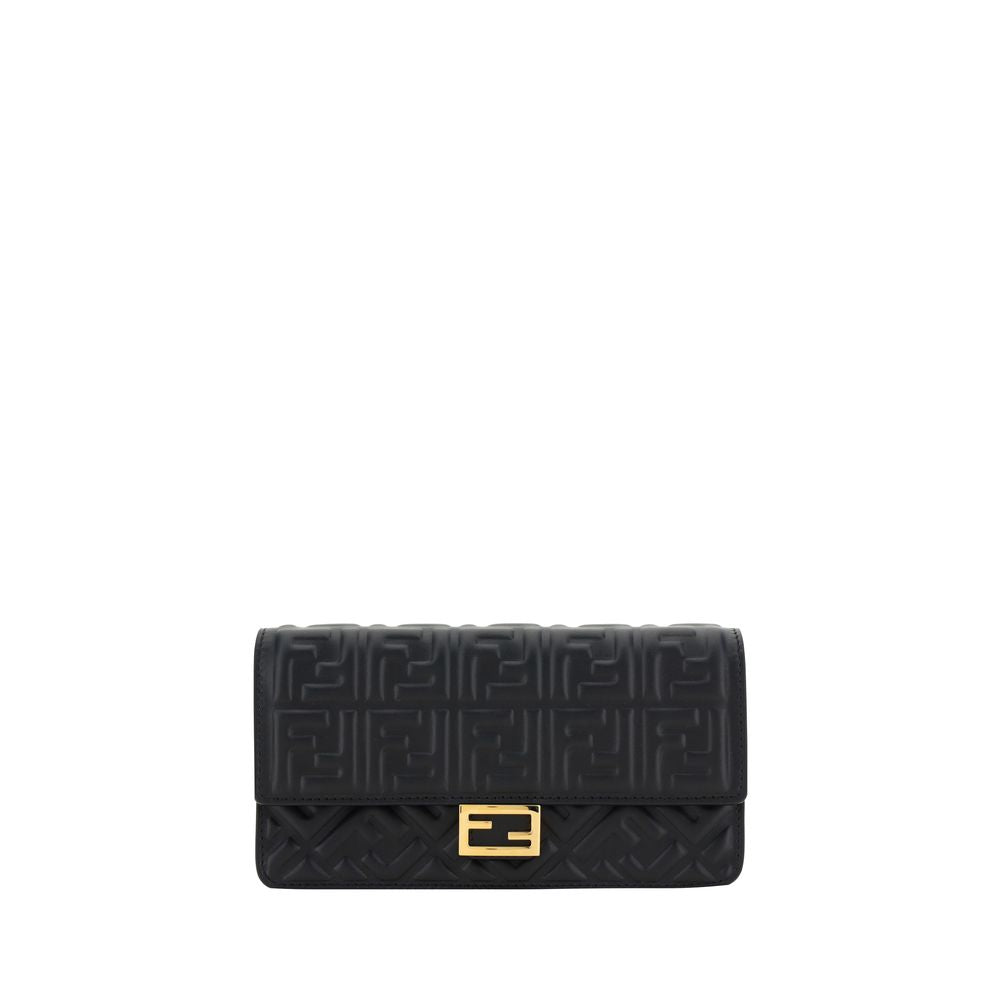 Fendi Black Leather Wallet