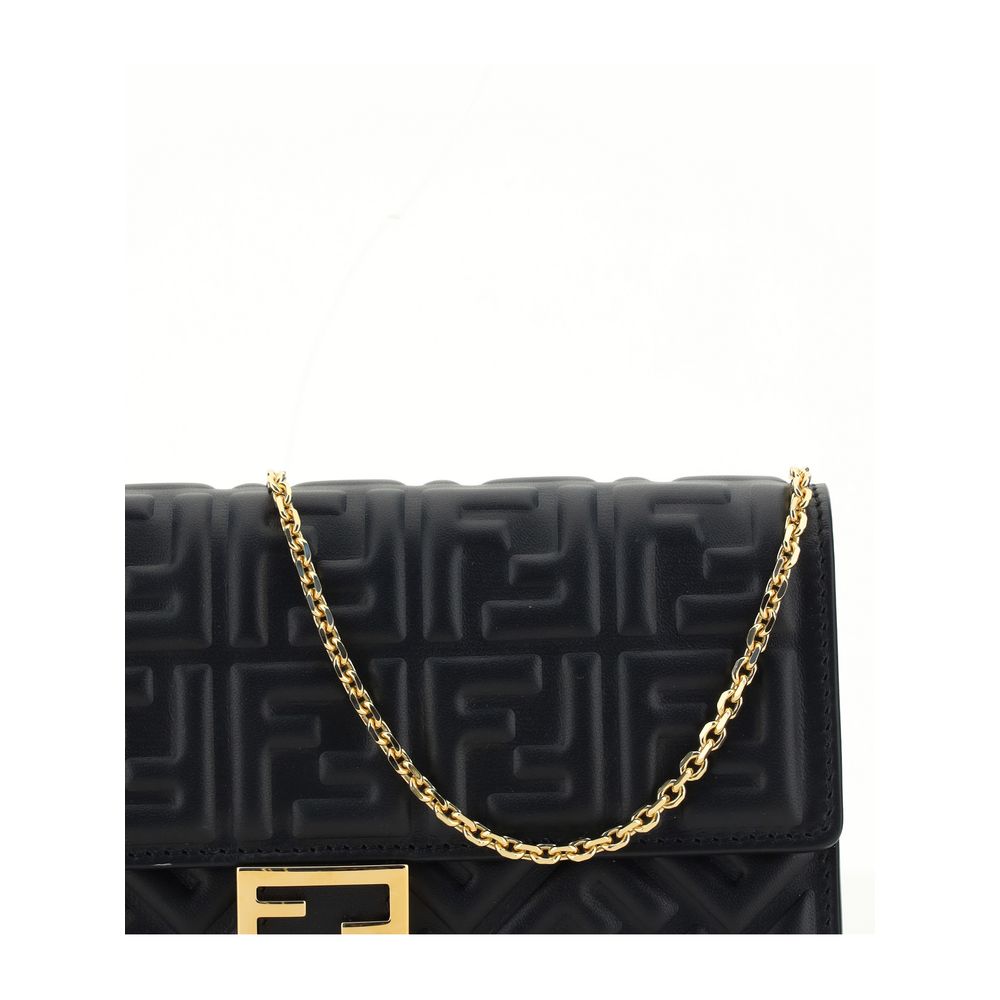 Fendi Black Leather Wallet
