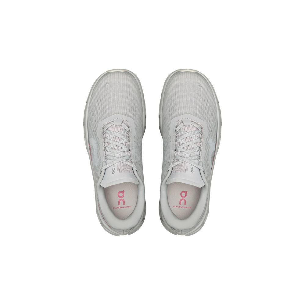 On Running Gray Synthetic Athletic Sneakers