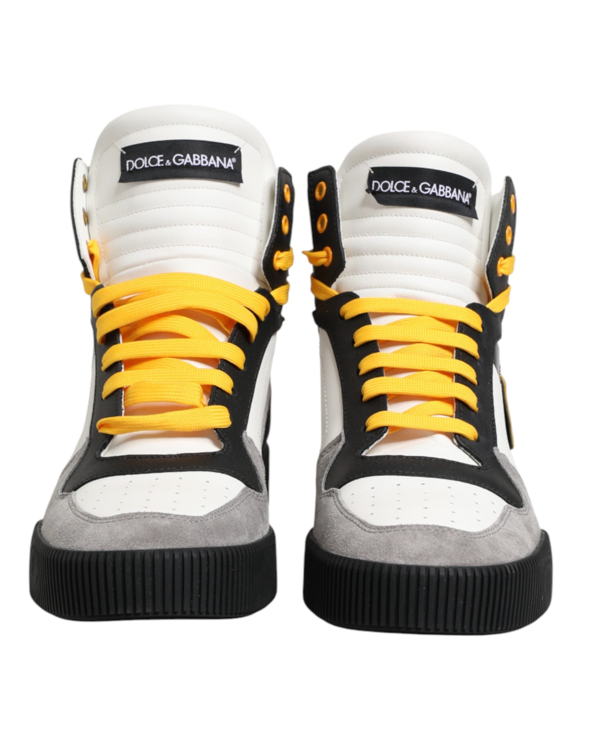 Dolce & Gabbana Multicolor High Top Sneakers Shoes