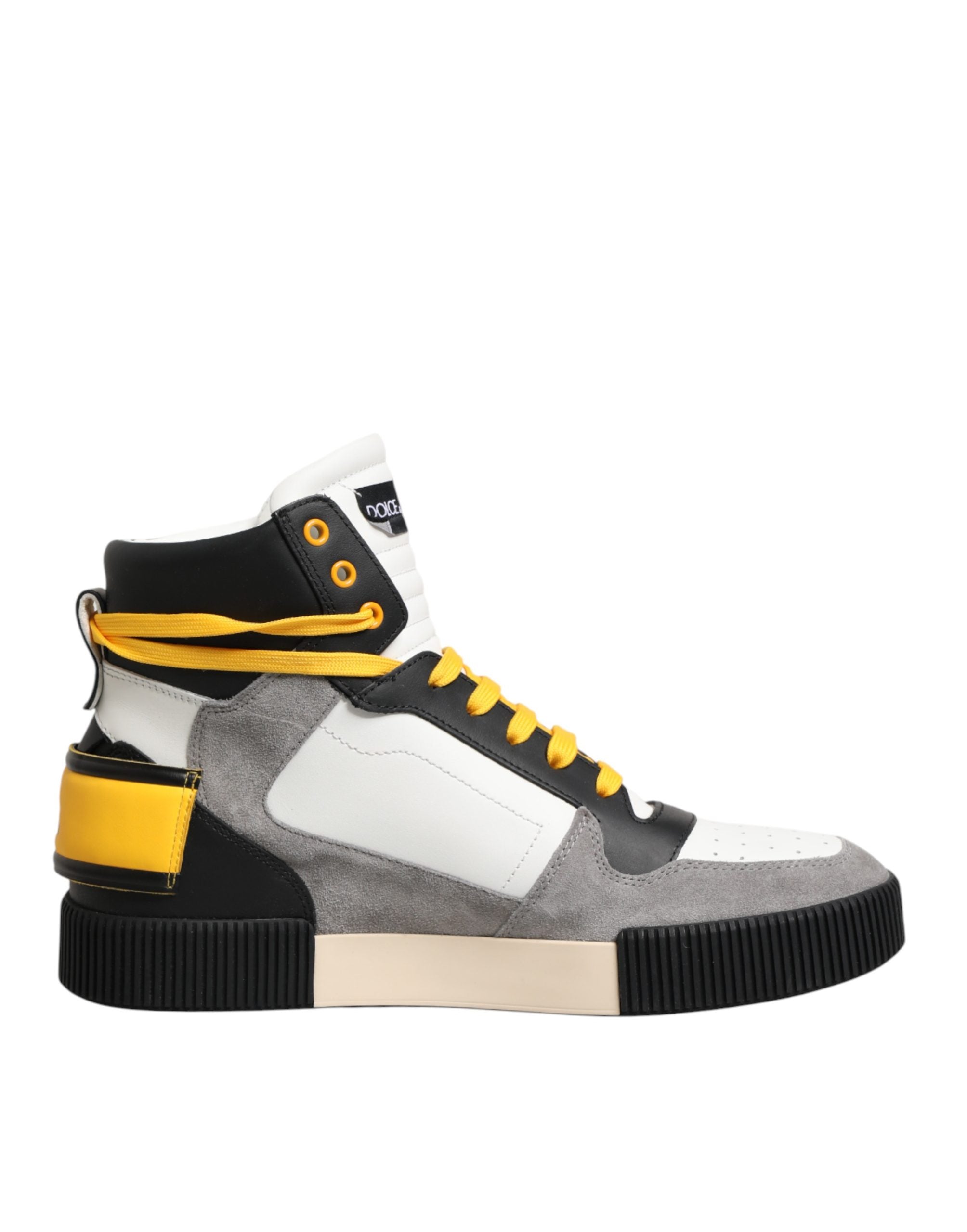 Dolce & Gabbana Multicolor High Top Sneakers Shoes