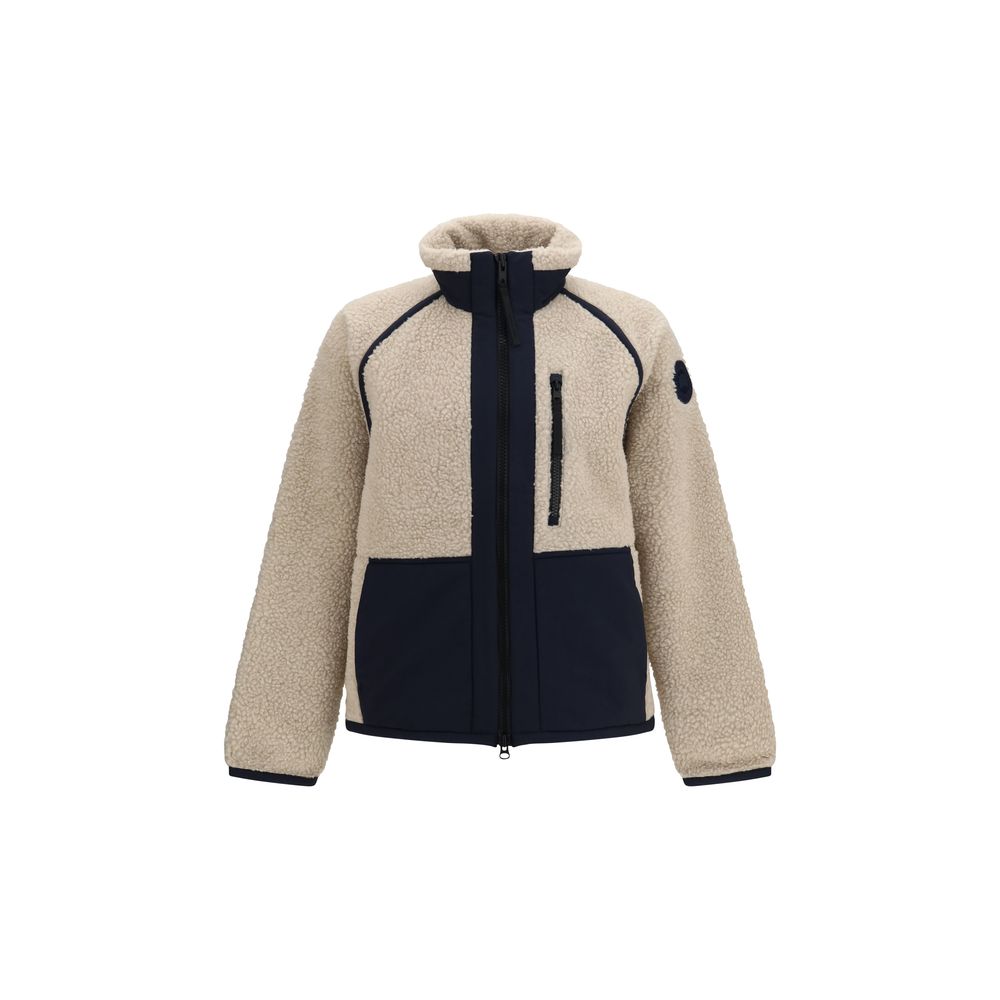 Canada Goose Beige Wool Shell Jacket