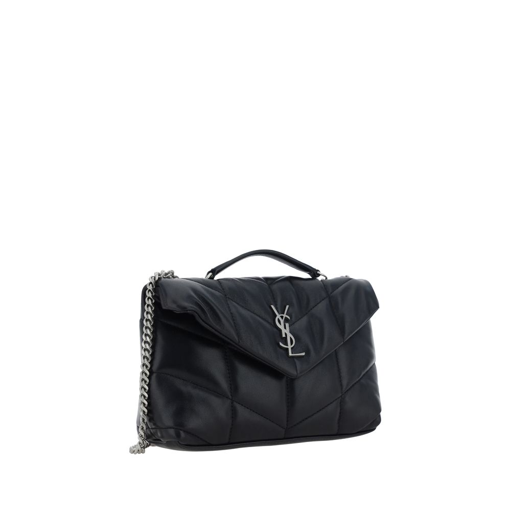 Saint Laurent Black Aries Shoulder Bag