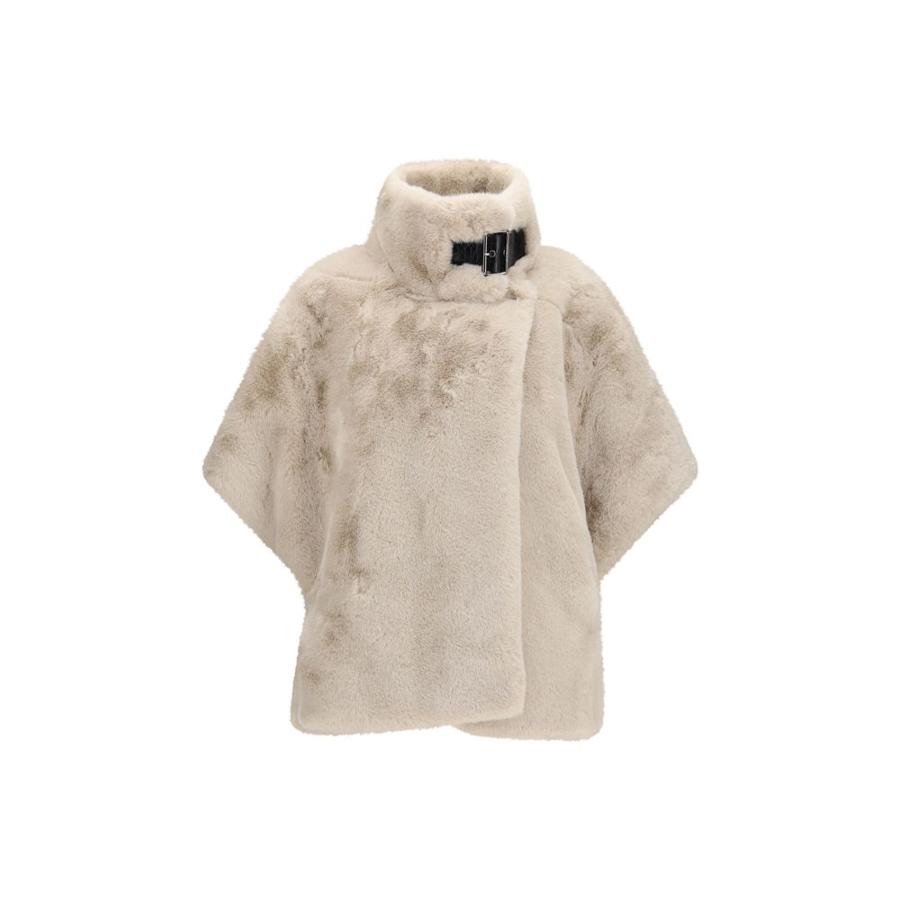 PINKO Beige Full-Length Jacket