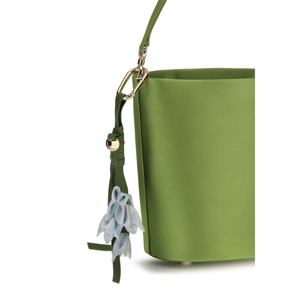 Self-Portrait Bicolor Backet Bag