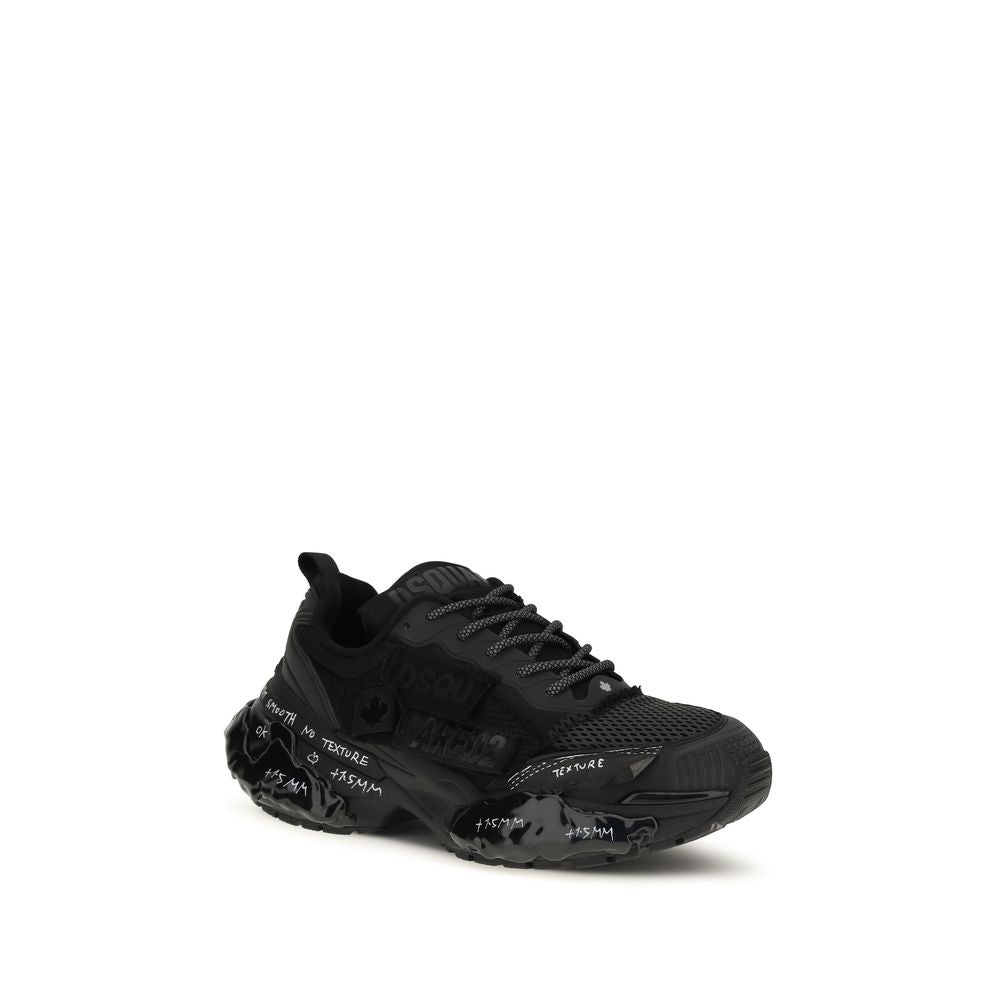 Dsquared² Black Athletic Sneakers