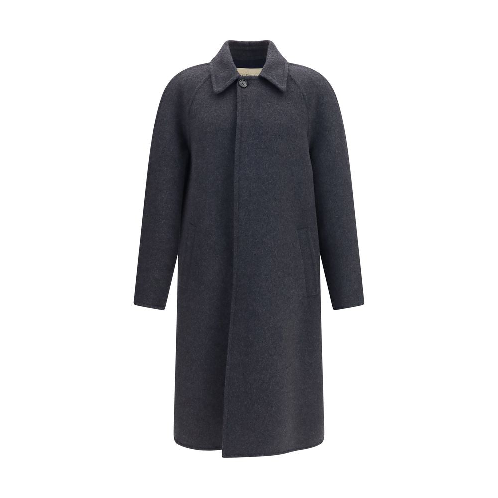 Valentino Garavani Gray Wool Oves Aries Coat