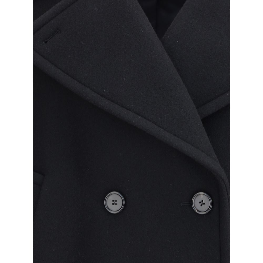 Chloé Black Wool Coat