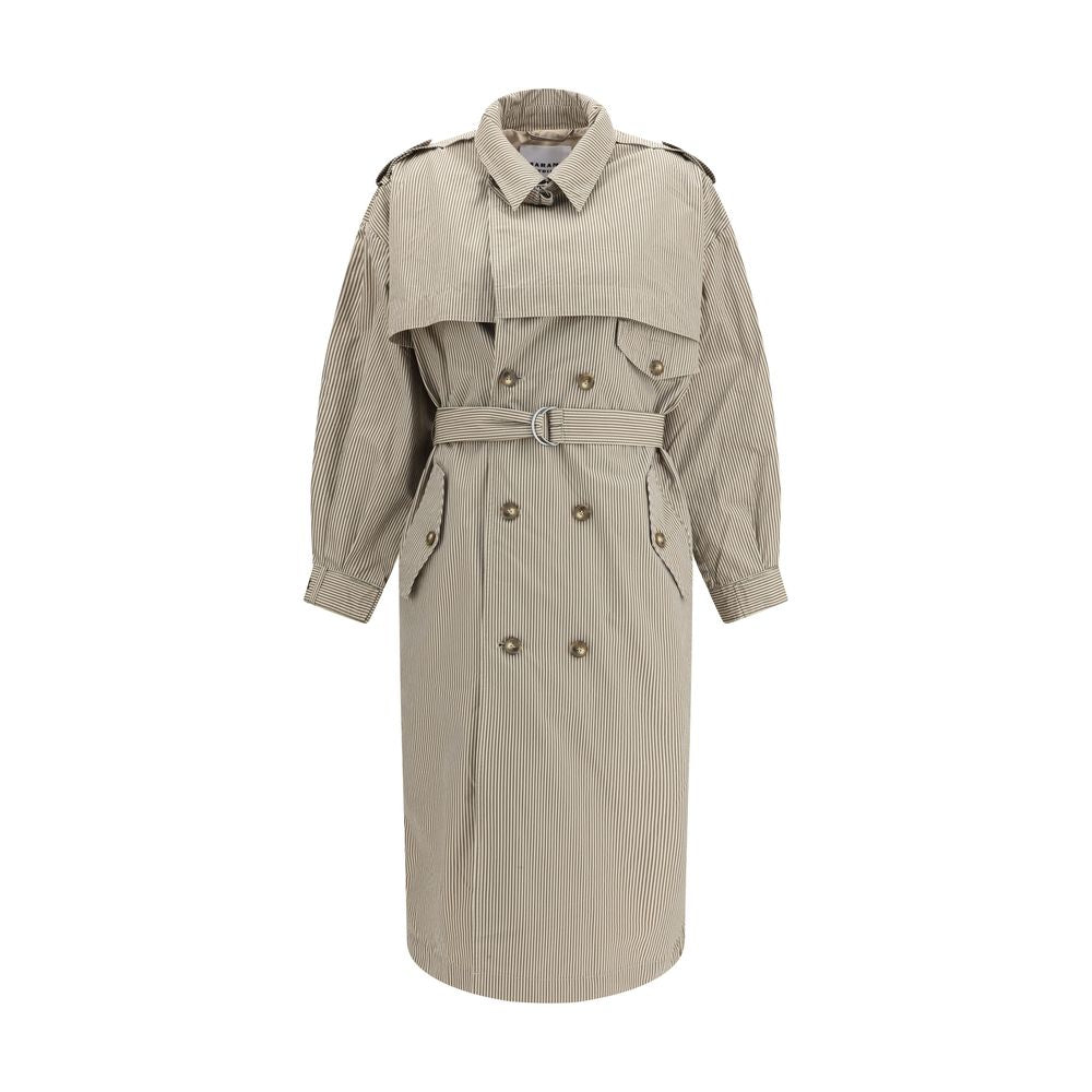 Isabel Marant Étoile Bicolor Cotton Coat