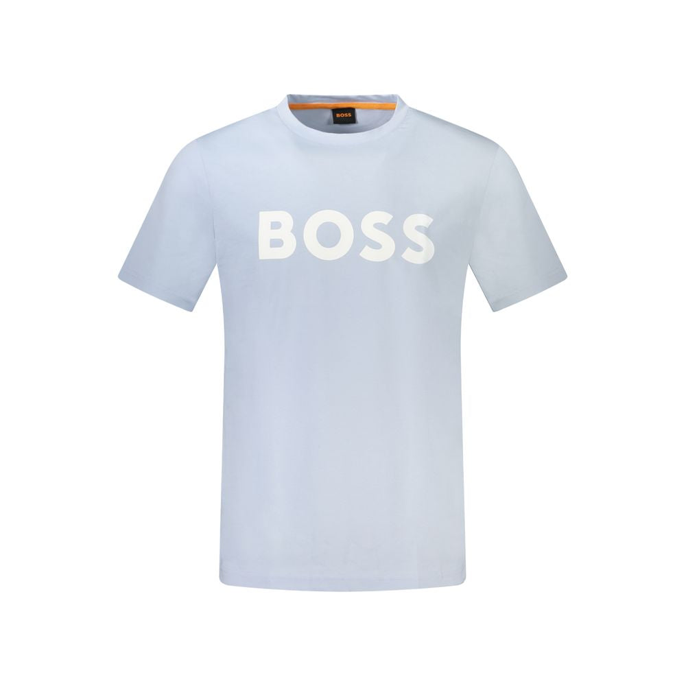 Hugo Boss Azzurro Cotton Mens T-Shirt