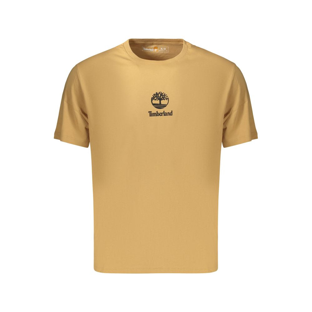 Timberland Brown Cotton T-Shirt