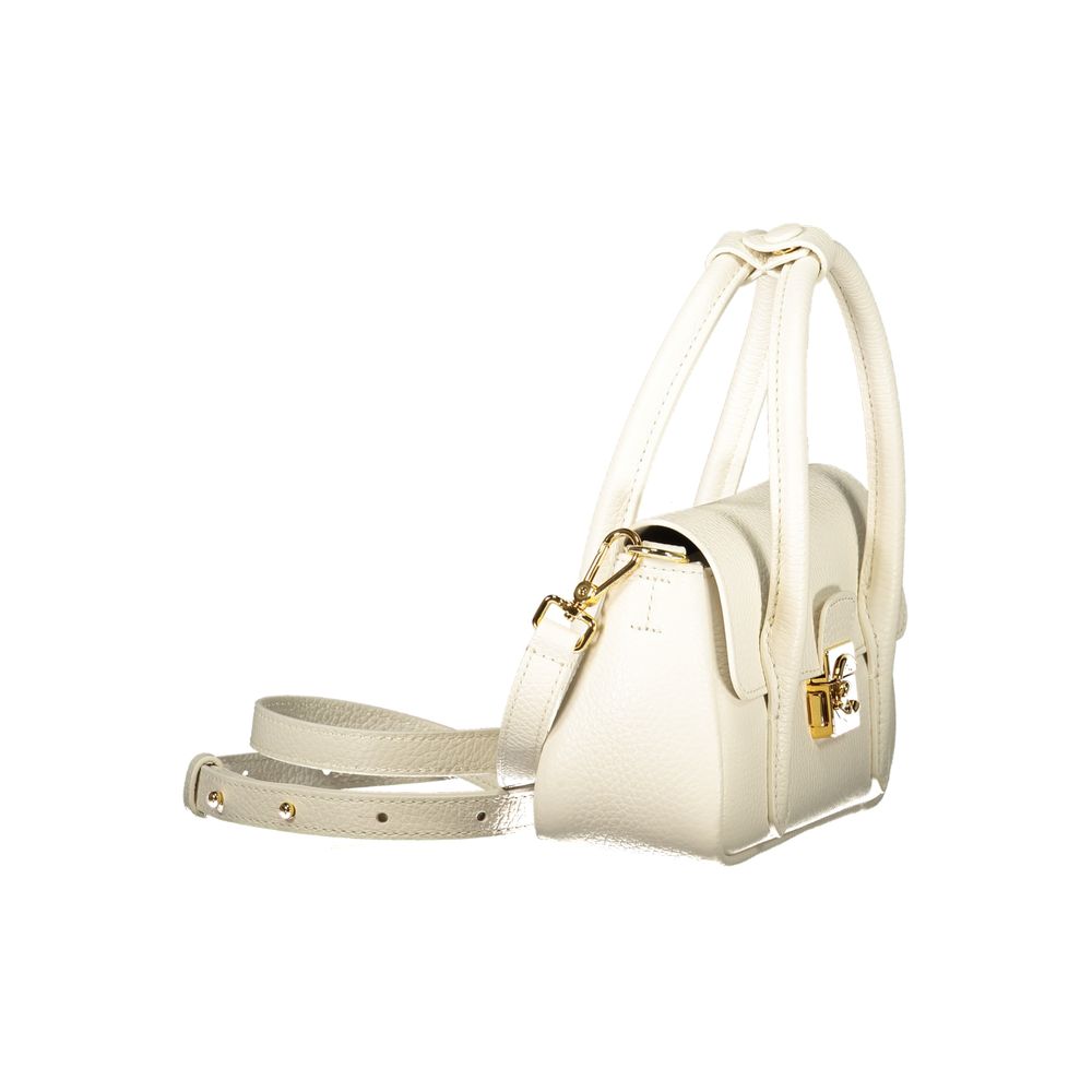 Coccinelle Bianco Leather Womens Bag