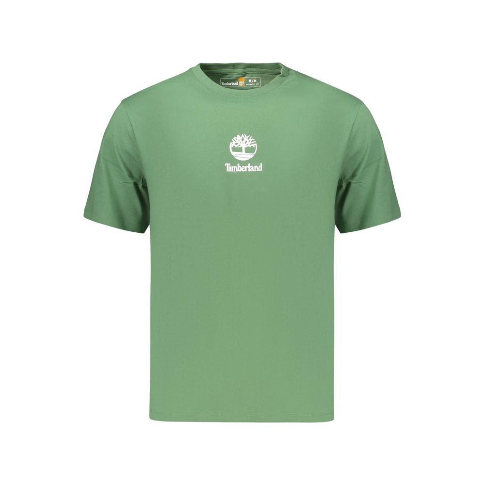 Timberland Green Cotton T-Shirt