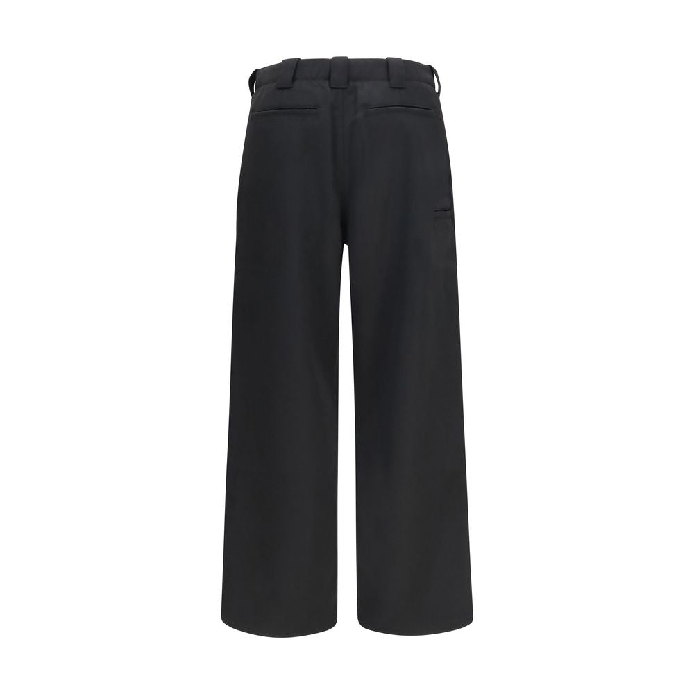 Kenzo Black Wool Chino Pants