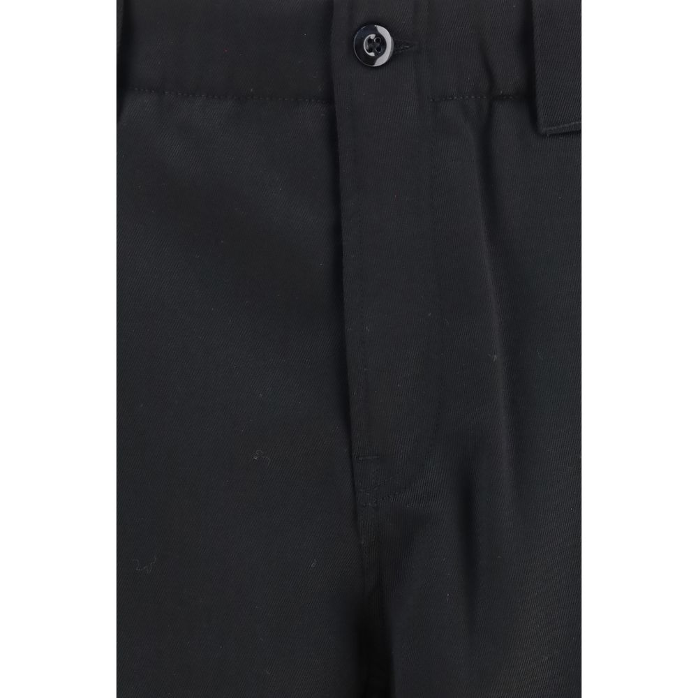 Kenzo Black Wool Chino Pants