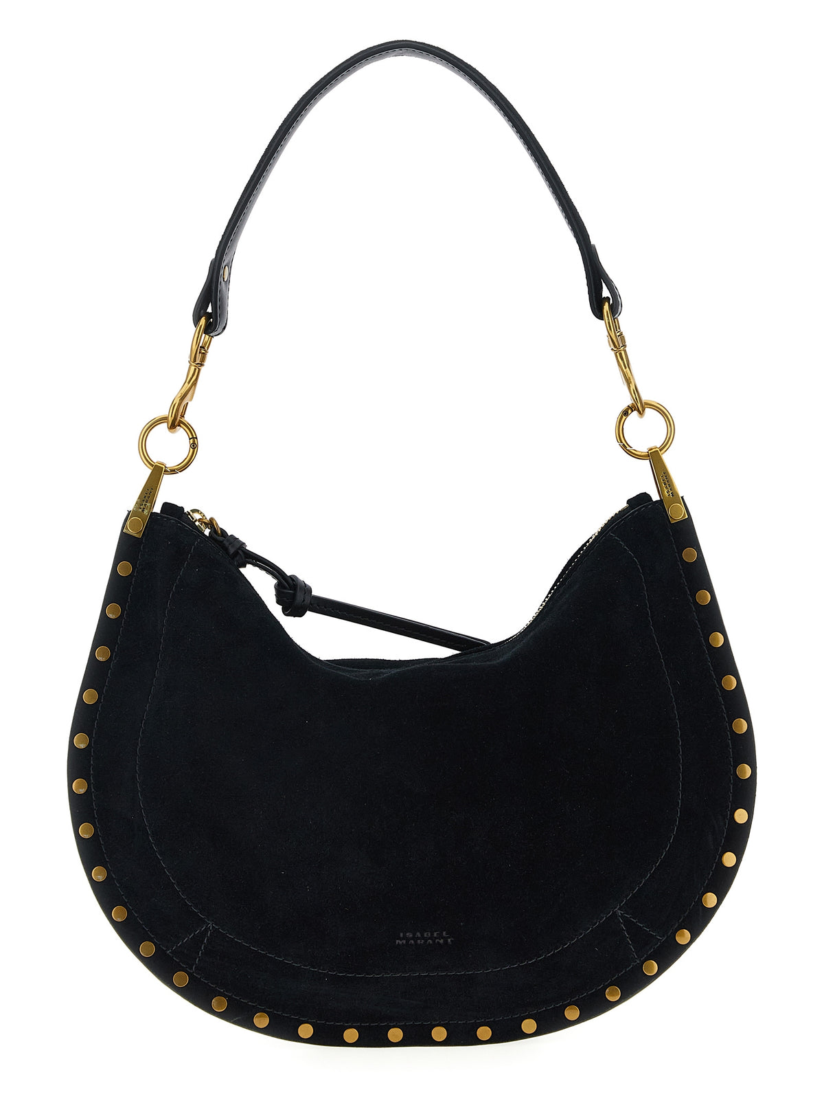 Isabel Marant Black Calfskin Shoulder Bag