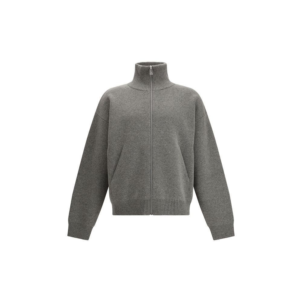 Axel Arigato Gray Wool Cardigan