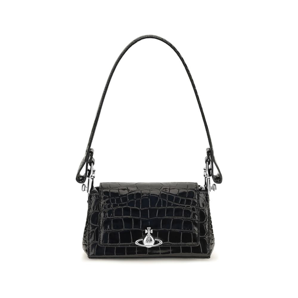 Vivienne Westwood Black Leather Handbag