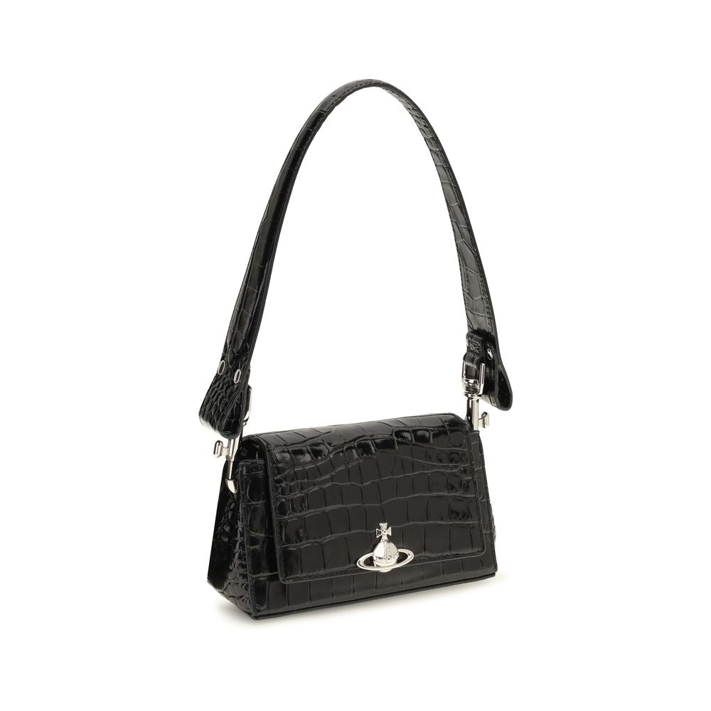 Vivienne Westwood Black Leather Handbag